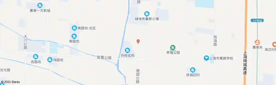 上海南团公路宣黄公路_公交站地图_上海公交_妙搜公交查询2024