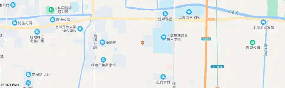 上海川南奉公路洪运路(招呼站)_公交站地图_上海公交_妙搜公交查询2024