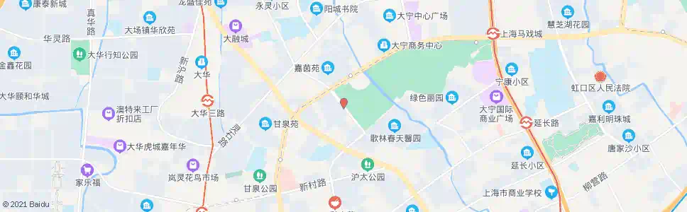 上海运城路宜川路_公交站地图_上海公交_妙搜公交查询2024