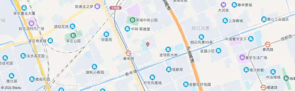 上海普洱路春申路_公交站地图_上海公交_妙搜公交查询2024