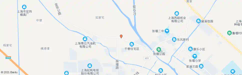 上海秦望村委_公交站地图_上海公交_妙搜公交查询2024