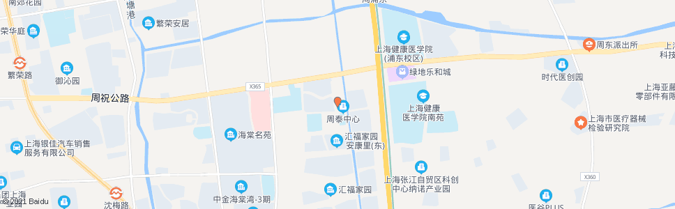 上海周泰路瑞建路_公交站地图_上海公交_妙搜公交查询2024
