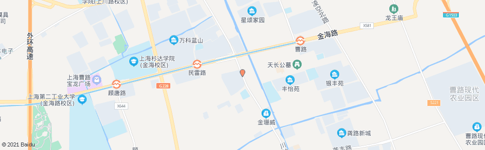 上海川沙路秦家港路_公交站地图_上海公交_妙搜公交查询2024