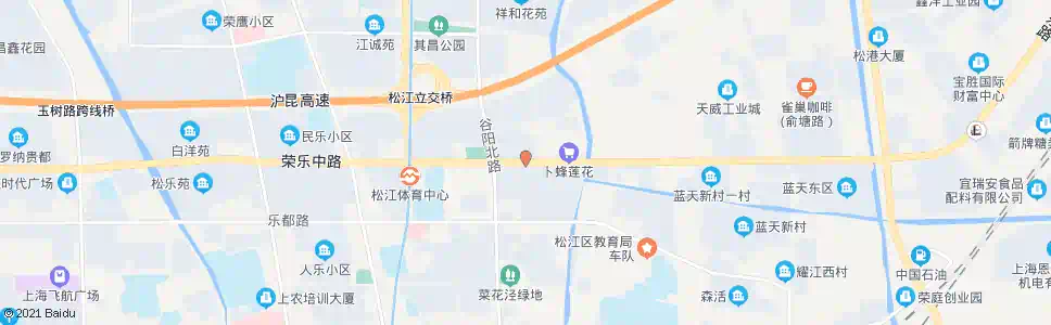 上海荣乐路谷阳北路_公交站地图_上海公交_妙搜公交查询2024