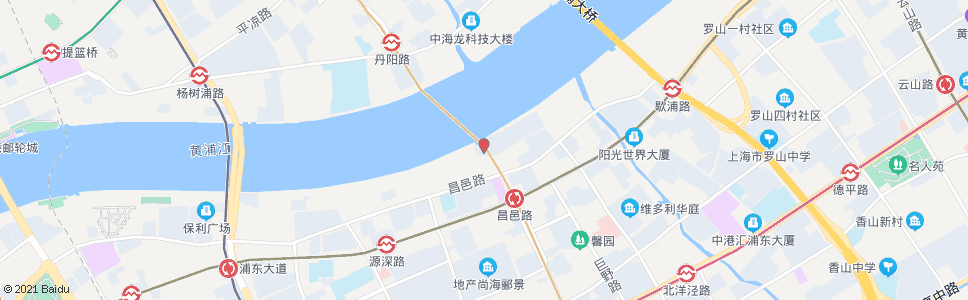 上海民生路渡口_公交站地图_上海公交_妙搜公交查询2024