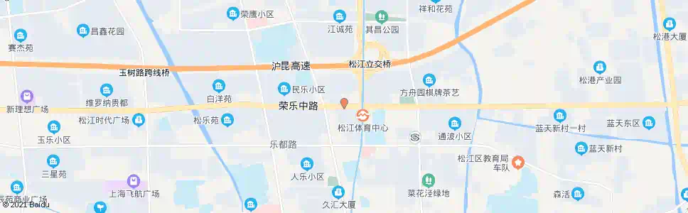 上海人民北路荣乐路_公交站地图_上海公交_妙搜公交查询2024