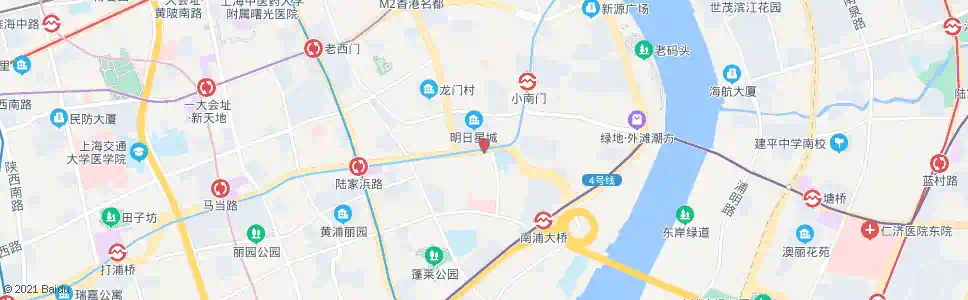 上海陆家浜路跨龙路_公交站地图_上海公交_妙搜公交查询2024