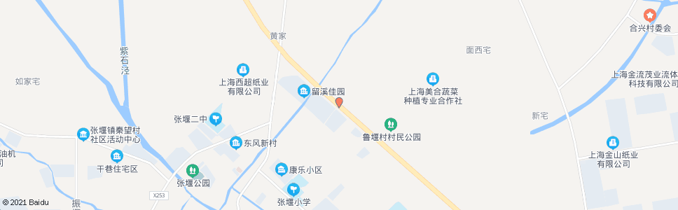 上海松卫南路留溪家园_公交站地图_上海公交_妙搜公交查询2024