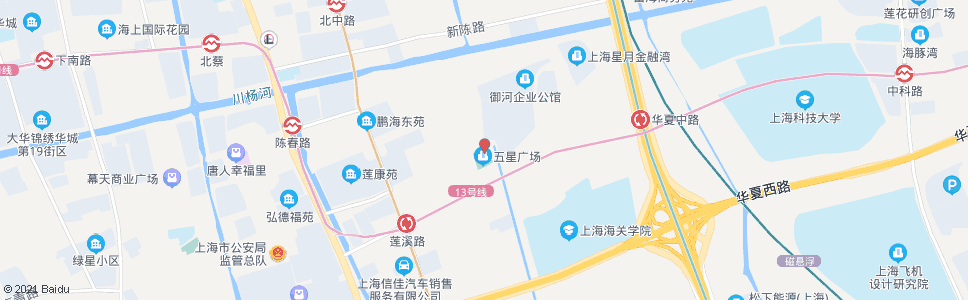 上海五星村_公交站地图_上海公交_妙搜公交查询2024