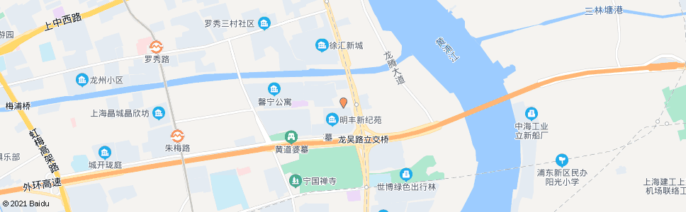 上海华发路龙吴路_公交站地图_上海公交_妙搜公交查询2024