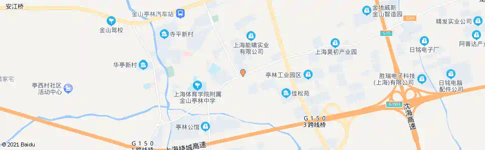 上海亭升路南亭公路_公交站地图_上海公交_妙搜公交查询2024