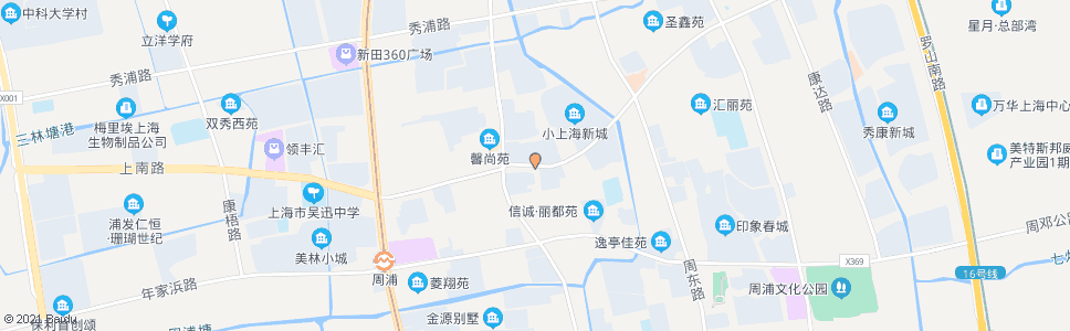 上海川周公路康沈路_公交站地图_上海公交_妙搜公交查询2024