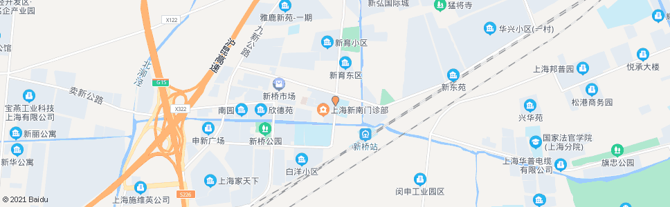 上海新育路新南街_公交站地图_上海公交_妙搜公交查询2024