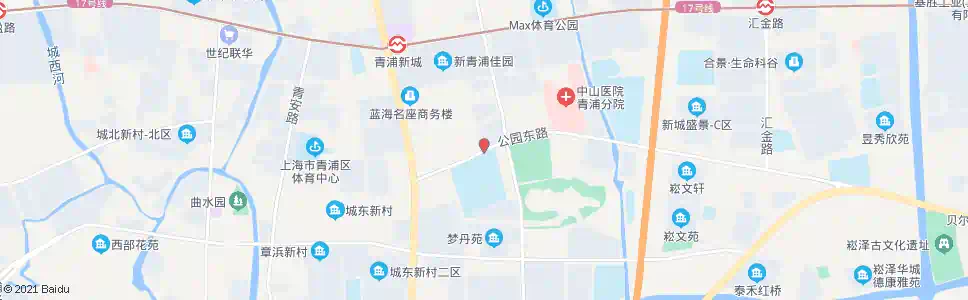 上海公园路华青路_公交站地图_上海公交_妙搜公交查询2024