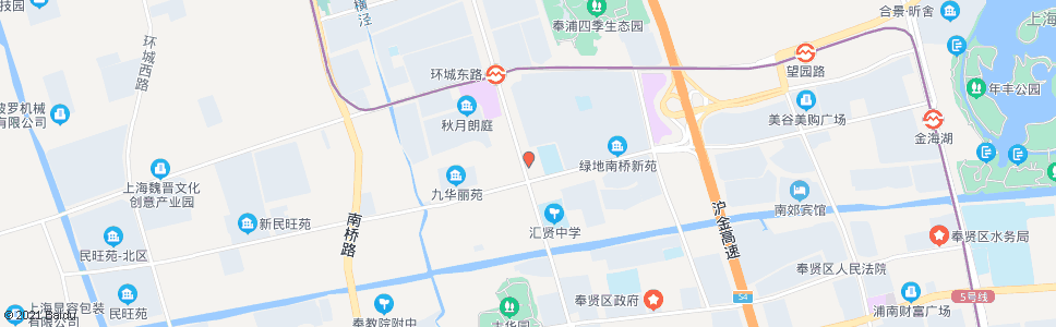 上海南桥老街易买得_公交站地图_上海公交_妙搜公交查询2024