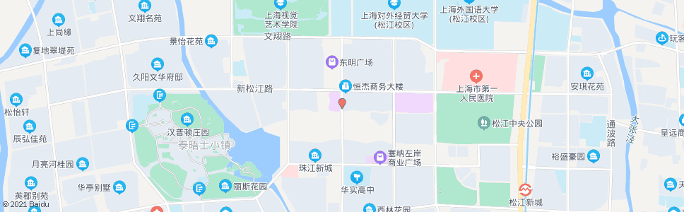 上海江学路北翠路_公交站地图_上海公交_妙搜公交查询2024