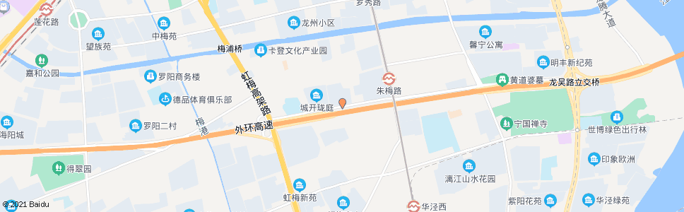 上海朱梅路兴南路_公交站地图_上海公交_妙搜公交查询2024