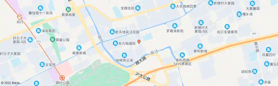 上海顾北路电台路_公交站地图_上海公交_妙搜公交查询2024