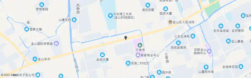 上海金山大道城河路_公交站地图_上海公交_妙搜公交查询2024