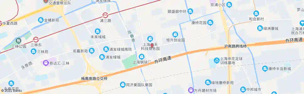 上海康桥路康梧路_公交站地图_上海公交_妙搜公交查询2024