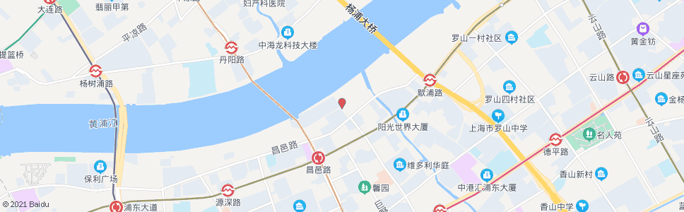 上海博山路苗圃路_公交站地图_上海公交_妙搜公交查询2024