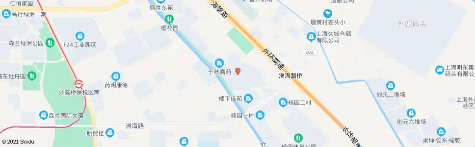 上海北新园路高东二路_公交站地图_上海公交_妙搜公交查询2024