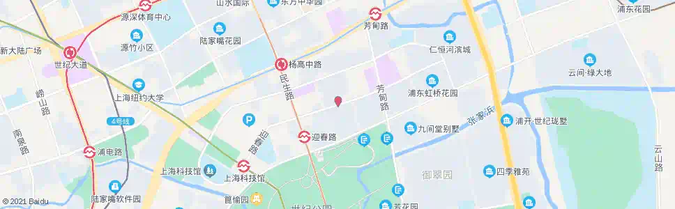 上海迎春路长柳路_公交站地图_上海公交_妙搜公交查询2024