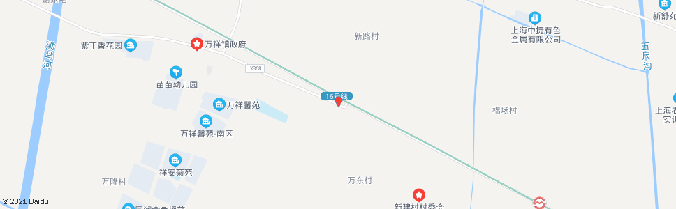 上海万红桥_公交站地图_上海公交_妙搜公交查询2024