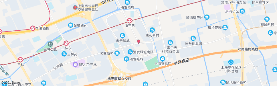 上海永泰路浦三路_公交站地图_上海公交_妙搜公交查询2024