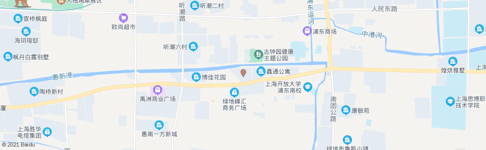 上海城南路清漪园_公交站地图_上海公交_妙搜公交查询2024