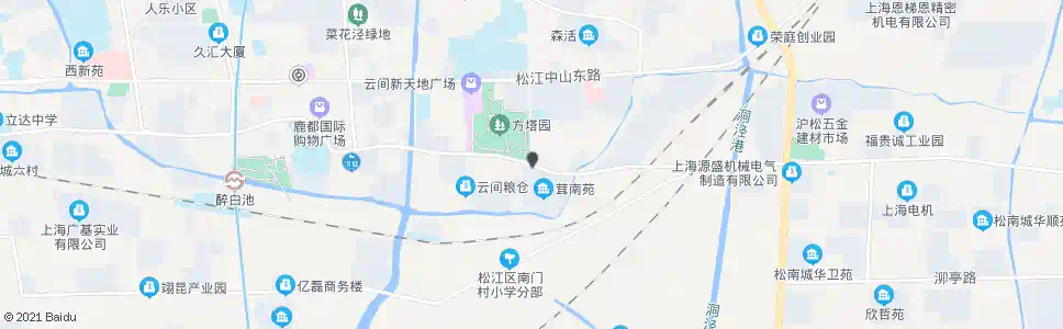 上海松汇东路方塔南路_公交站地图_上海公交_妙搜公交查询2024