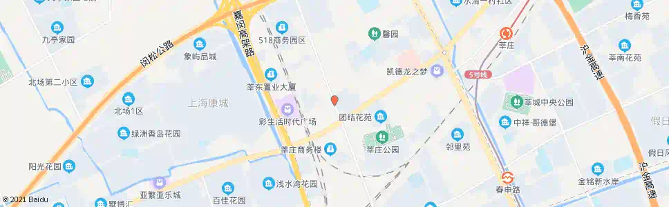 上海西环路莘谭路_公交站地图_上海公交_妙搜公交查询2024