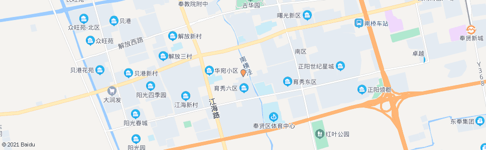 上海育秀六区_公交站地图_上海公交_妙搜公交查询2024