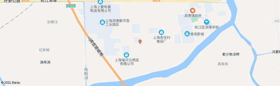 上海新艳路中民路_公交站地图_上海公交_妙搜公交查询2024
