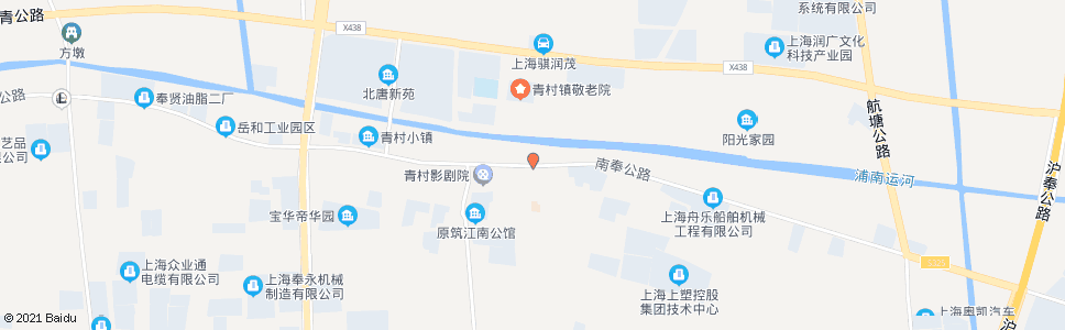 上海青村农贸市场_公交站地图_上海公交_妙搜公交查询2024