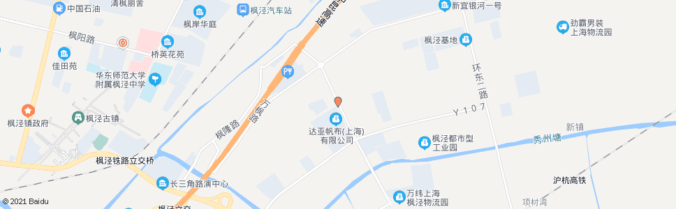 上海亭林东街(招呼站)_公交站地图_上海公交_妙搜公交查询2024