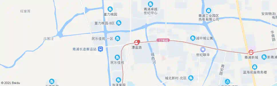 上海盈港路漕盈路_公交站地图_上海公交_妙搜公交查询2024