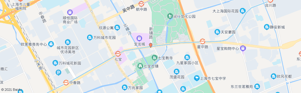 上海漕宝路新镇路_公交站地图_上海公交_妙搜公交查询2024