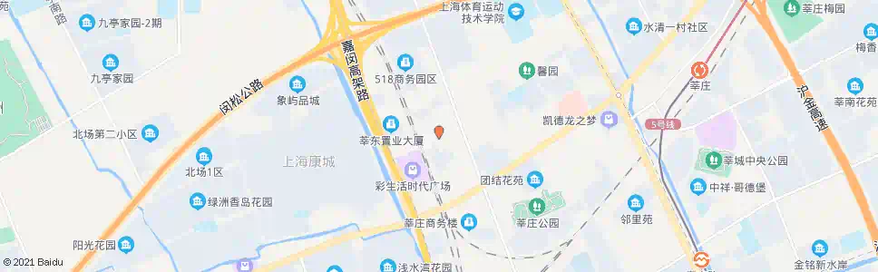 上海外环路莘沥路_公交站地图_上海公交_妙搜公交查询2024