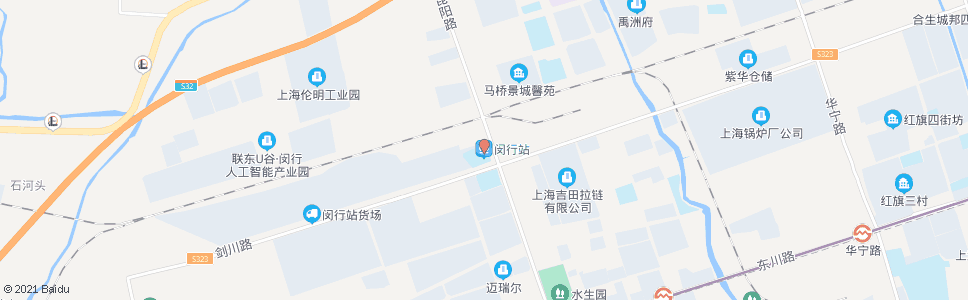 上海闵行_公交站地图_上海公交_妙搜公交查询2024