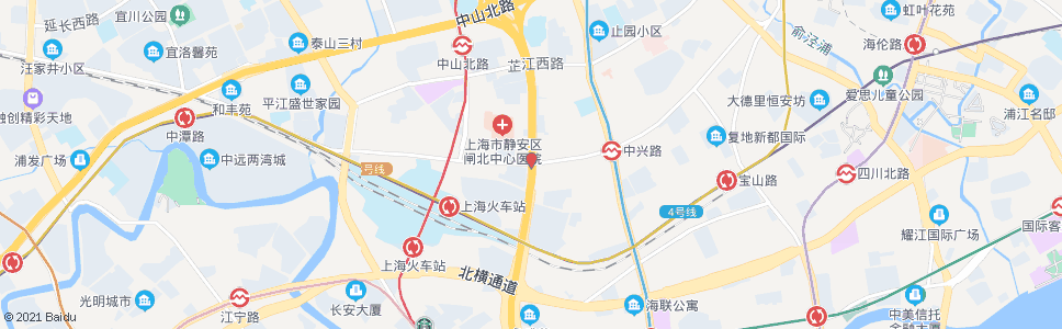 上海中兴路共和新路_公交站地图_上海公交_妙搜公交查询2024