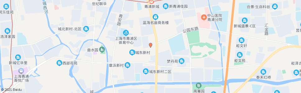 上海公园路外青松公路_公交站地图_上海公交_妙搜公交查询2024