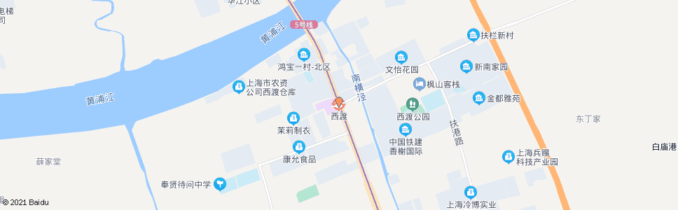 上海西渡医院(招呼站)_公交站地图_上海公交_妙搜公交查询2024