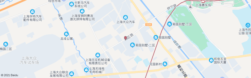 上海园区路园汽路_公交站地图_上海公交_妙搜公交查询2024