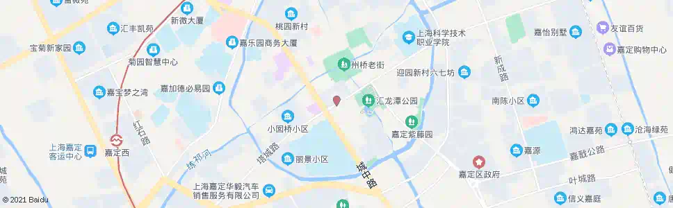 上海塔城路城中路_公交站地图_上海公交_妙搜公交查询2024