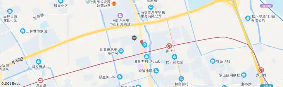 上海沪南路御桥路_公交站地图_上海公交_妙搜公交查询2024