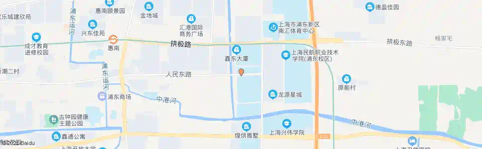 上海人民东路丰海路_公交站地图_上海公交_妙搜公交查询2024