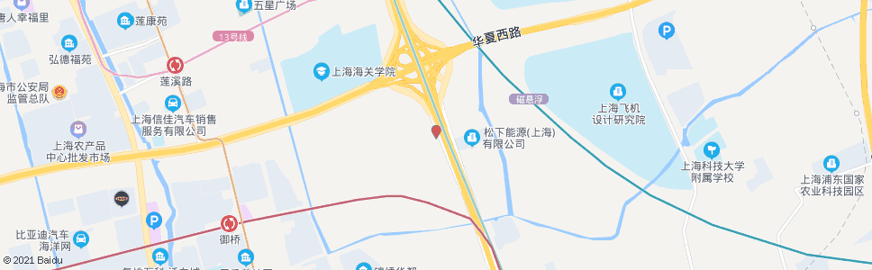 上海卓高电器_公交站地图_上海公交_妙搜公交查询2024