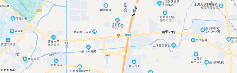 上海曹安公路联群路_公交站地图_上海公交_妙搜公交查询2024