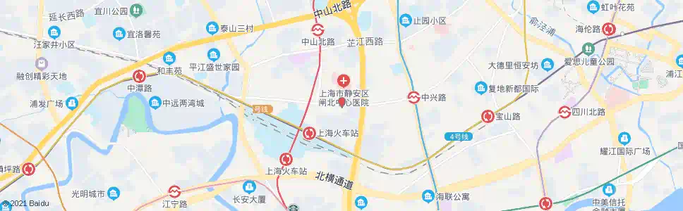 上海中兴路长兴路_公交站地图_上海公交_妙搜公交查询2024